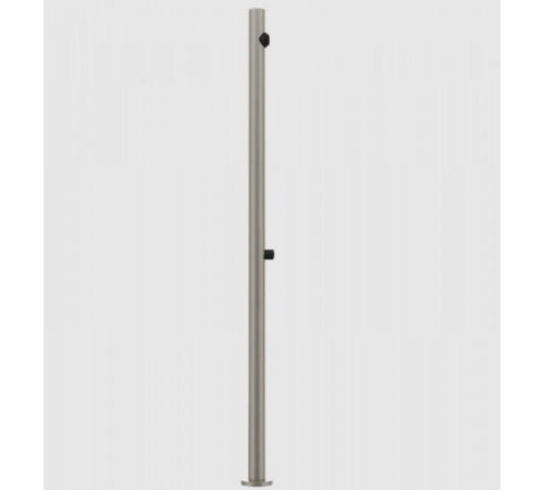 Душевая стойка, Gessi, Outdoor, уличная, на 1 выход, цвет-Steel Brushed (старый арт. 63209/239)