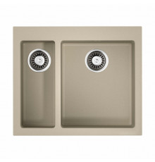 Мойка, OMOIKIRI, Bosen, шгв 590*500*220, отверстия для смесителя-3 промаркированных, чаши-2, цвет-бежевый