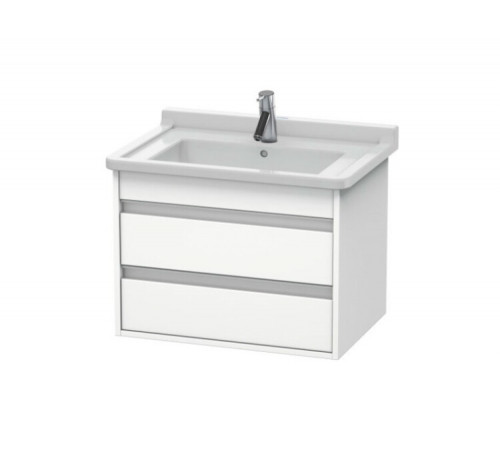 Тумба под раковину, Duravit, Ketho, шгв 650*465*480, раковина-необходимо заказать, цвет-белый матовый