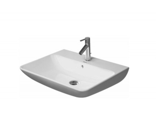Раковина, Duravit, ME by Starck, шгв 650*490*180, отверстия для смесителя-1, цвет-белый