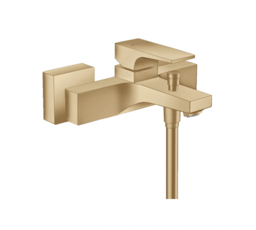 Смеситель для ванны и душа, Hansgrohe, Metropol, цвет-шлифованная бронза