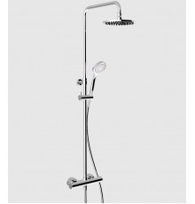 Душевая стойка, Gessi, Minimalistic shower, цвет-хром