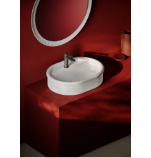 Раковина, Artceram, Brera, шгв 600*450*155, отверстия для смесителя-1, цвет-белый (Товар заказной, возврату не подлежит)