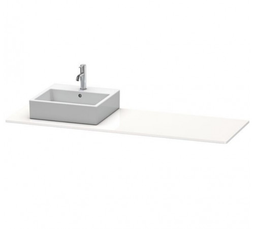 Столешница, Duravit, XSquare, шгв 1600*550*16, цвет-белый глянцевый