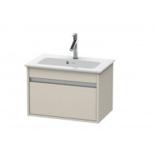 Тумба под раковину, Duravit, Ketho, шгв 600*385*410, раковина-необходимо заказать, цвет-серо-коричневый