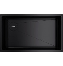 Мойка, Omoikiri, Taki, шгв 740*440*200, отверстия для смесителя-отсутствуют, цвет-графит