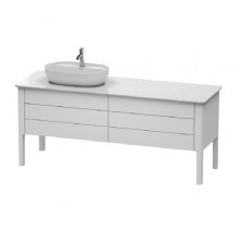 Тумба под раковину, Duravit, Luv, шгв 1733*570*743, раковина-необходимо заказать, цвет-белый шелковисто-матовый