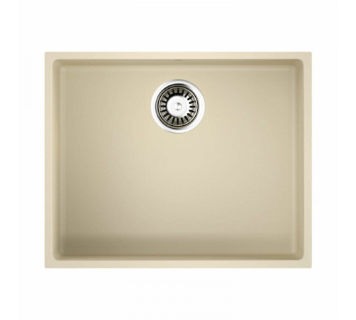 Мойка, OMOIKIRI, Bosen, шгв 540*440*220, отверстия для смесителя-отсутствуют, цвет-ваниль