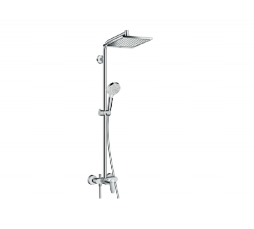 Душевая стойка, Hansgrohe, Crometta E, цвет-хром