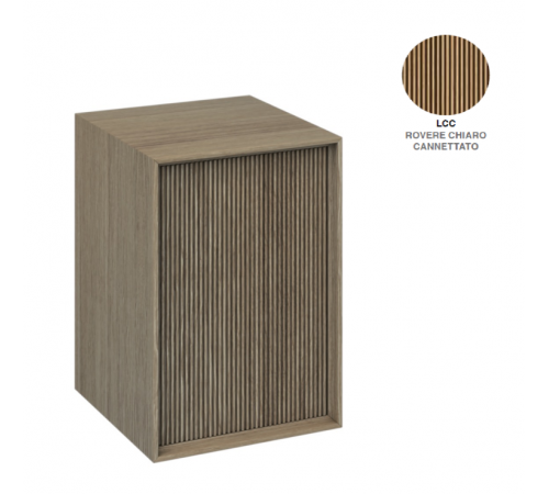 Cекция с дверцей, Scarabeo, Laila , для консоли, цвет-Rovere Chiaro Cannettato