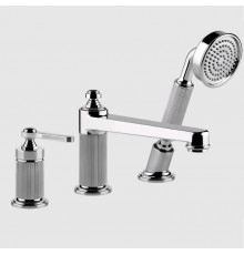 Смеситель для ванны и душа, Gessi, VENTI20, цвет-хром