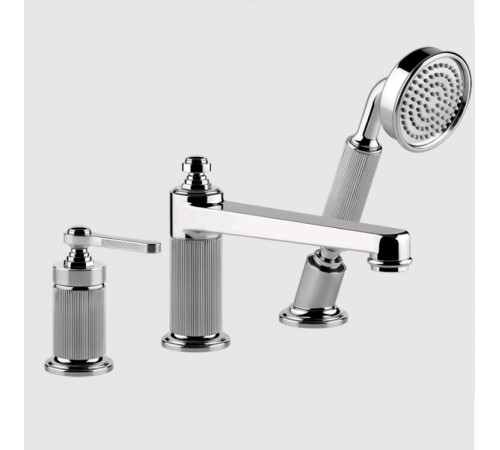 Смеситель для ванны и душа, Gessi, VENTI20, цвет-хром