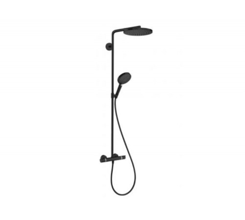 Душевая стойка, Hansgrohe, Raindance Select S, цвет-черный матовый