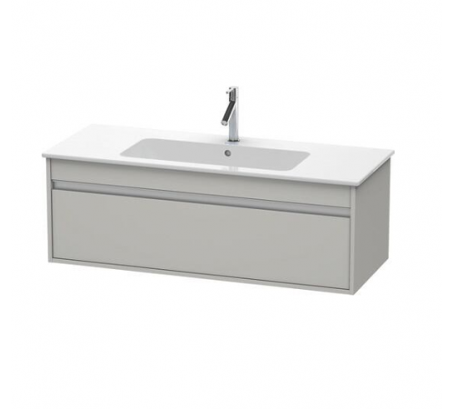 Тумба под раковину, Duravit, Ketho, шгв 1200*475*410, раковина-необходимо заказать, цвет-бетонно-серый матовый