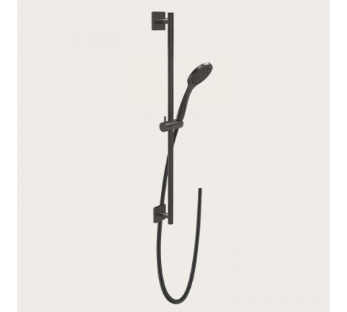 Душевой гарнитур, Gessi, Rilievo, 100, цвет-Black Metal Brushed PVD