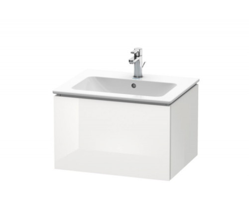 Тумба под раковину, Duravit, L-Cube, шгв 620*481*400, раковина-необходимо заказать, цвет-белый глянцевый
