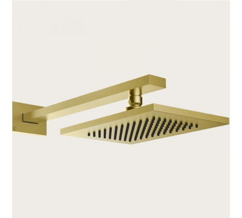 Верхний душ, Gessi, Rettangolo, 140*216, цвет-Brushed Gold PVD