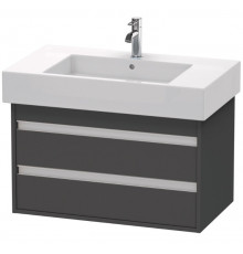 Тумба под раковину, Duravit, Ketho, шгв 800*455*480, раковина-необходимо заказать, цвет-графит матовый