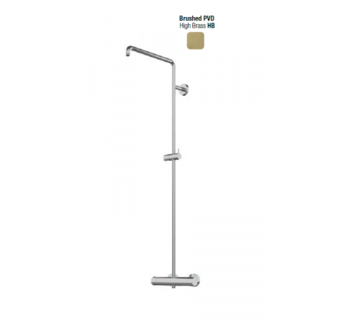 Душевая стойка, Almar, Shower Columns, цвет-High Brass Brushed PVD (Товар заказной, возврату не подлежит)