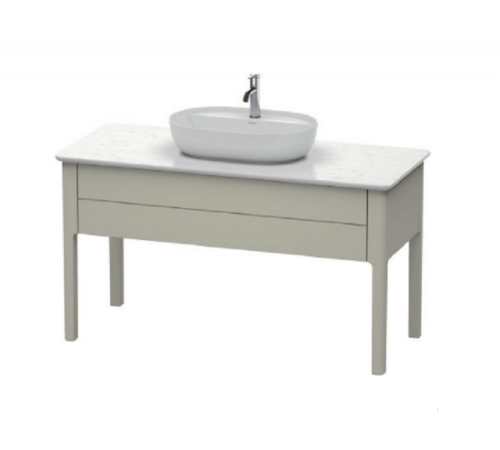 Тумба под раковину, Duravit, Luv, шгв 1338*570*743, раковина-необходимо заказать, цвет-серо-коричневый шелковисто-матовый