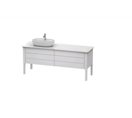 Тумба под раковину, Duravit, Luv, шгв 1783*570*743, раковина-необходимо заказать, цвет-белый шелковисто-матовый