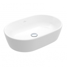 Раковина, Villeroy&Boch, Architectura, шгв 600*400*155, отверстия для смесителя-отсутствуют, цвет-альпийский белый