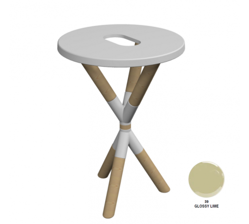 Консоль, Scarabeo, Cross, шгв 520*520*760, цвет-Light wooden finish/лайм (Lime)