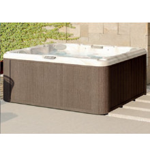 Гидромассажная ванна, Jacuzzi, J-235, шгв 2130*2130*910, цвет акрила(чаша)-Platinum, цвет внешней отделки-Silverwood