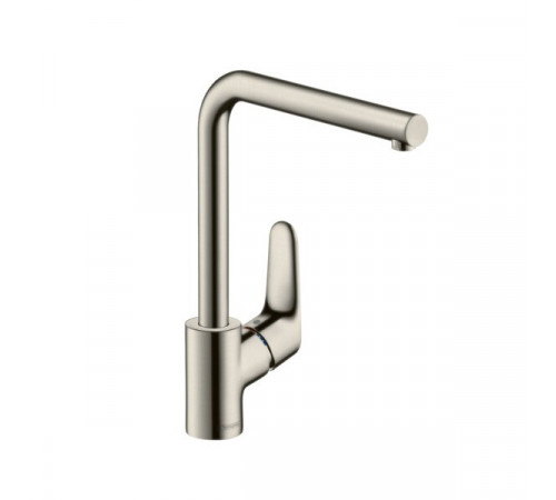 Смеситель для кухни, Hansgrohe, Focus M41, цвет-сталь