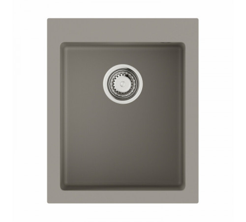 Мойка, OMOIKIRI, Bosen, шгв 500*410*210, отверстия для смесителя-3 промаркированных, чаши-1, цвет-leningrad grey