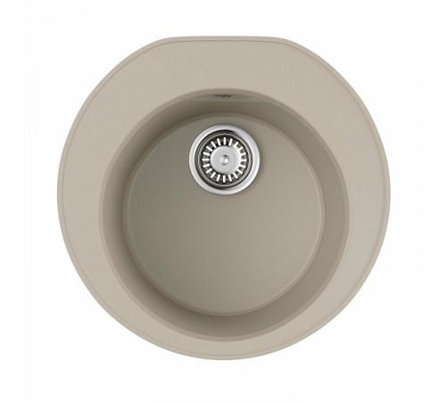 Мойка, OMOIKIRI, Miya, шгв 505*490*230, отверстия для смесителя-3 промаркированных, цвет-бежевый