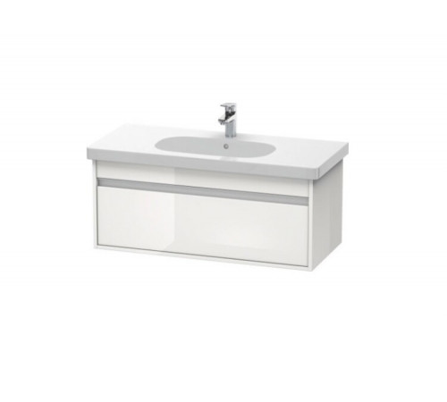 Тумба под раковину, Duravit, Ketho, шгв 1000*455*410, раковина-необходимо заказать, цвет-белый глянцевый
