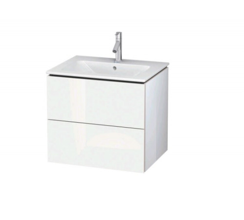 Тумба под раковину, Duravit, L-Cube, шгв 620*481*550, раковина-необходимо заказать, цвет-фланелево-серый шелковисто-матовый