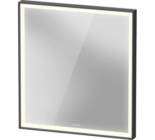 Зеркало, Duravit, Vitrium, прямоугольное, шгв 650*67*700, с подсветкой, цвет рамы-Графит алюминиевый матовый