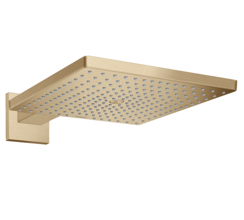 Верхний душ, Hansgrohe, Raindance E, шг 300*300, цвет-шлифованная бронза