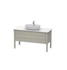 Тумба для консоли, Duravit, Luv, шгв 1338*570*743, раковина-необходимо заказать, цвет-серо-коричневый шелковисто-матовый