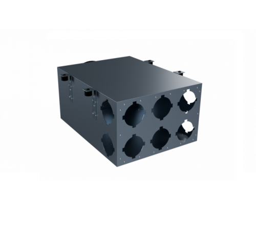 Коллектор, Flexag CMP-FLD 160/90x6, вентиляционный, D160, на 6/10 выxодов, без фланцев