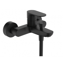 Смеситель для ванны и душа, Hansgrohe, Rebris S, цвет-черный матовый