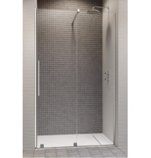 Дверь, Radaway, Furo DWJ, шв 1300*2000, петли-слева, хром, цвет стекла-прозрачный, Easy Clean