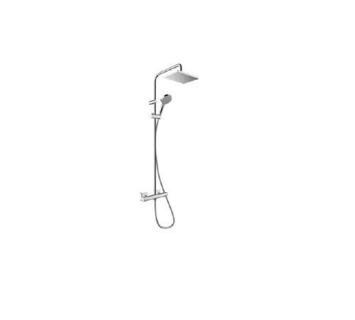 Душевая стойка, Hansgrohe, Vernis Shape, цвет-хром