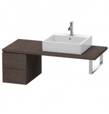 Тумба, Duravit, L-Cube, шгв 320*547*400, раковина-необходимо заказать, цвет-дуб тёмный брашированный