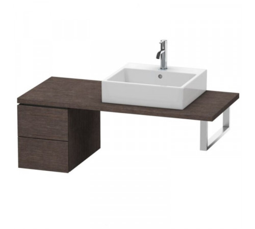 Тумба, Duravit, L-Cube, шгв 320*547*400, раковина-необходимо заказать, цвет-дуб тёмный брашированный