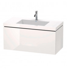 Тумба под раковину, Duravit, L-Cube, шгв 1000*480*500, раковина-в комплекте, цвет-белый глянцевый