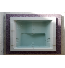 Гидромассажная ванна, Jacuzzi, Sharp Extra, шгв 2000*1500*650, Aquasystem, цвет-белый