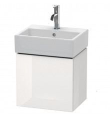 Тумба под раковину, Duravit, L-Cube, шгв 434*341*400, раковина-необходимо заказать, петли-справа, цвет-белый