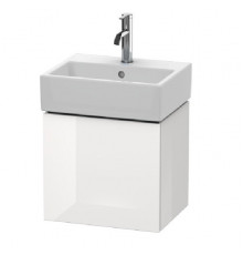 Тумба под раковину, Duravit, L-Cube, шгв 434*341*400, раковина-необходимо заказать, цвет-белый глянцевый