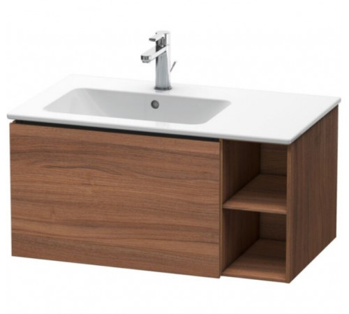 Тумба под раковину, Duravit, L-Cube, шгв 820*481*400, раковина-необходимо заказать, чаша-слева, цвет-орех натуральный