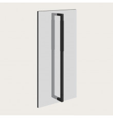 Ручка двойная, Gessi, Shower G Rigato, 600мм, черный матовый