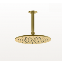 Верхний душ, Gessi, Inciso, 300*300, цвет-Brushed Gold PVD
