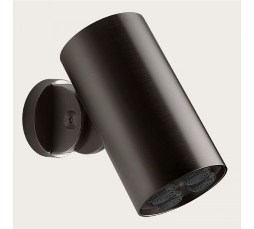 Верхний душ, Gessi, Spotwater, 79*79, цвет-Black Metal Brushed PVD